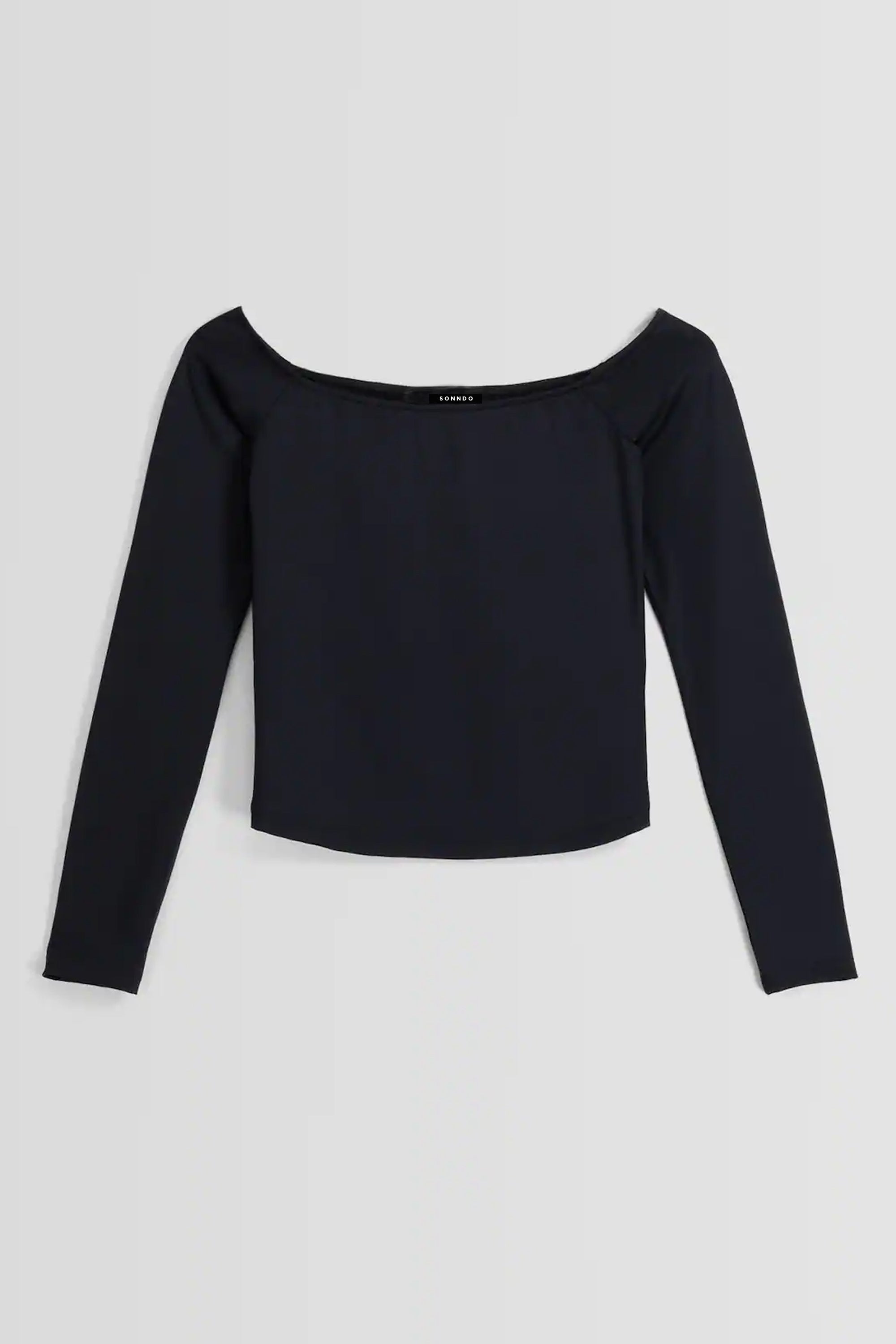 Camiseta bardot manga larga