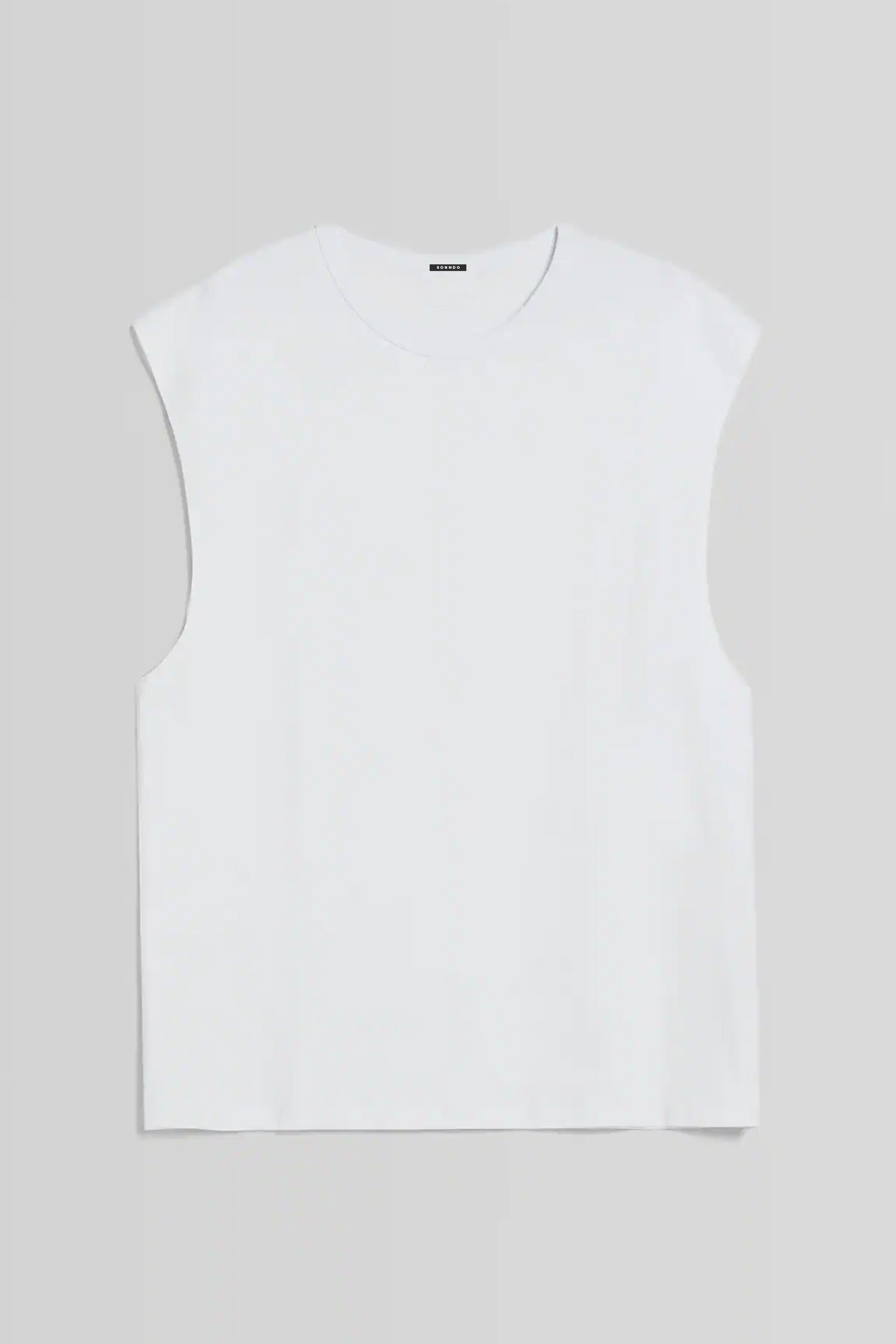 Camiseta oversize sin mangas