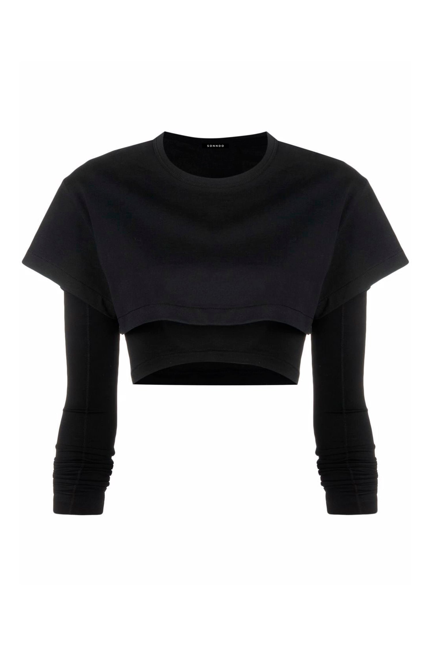 Camiseta doble corta