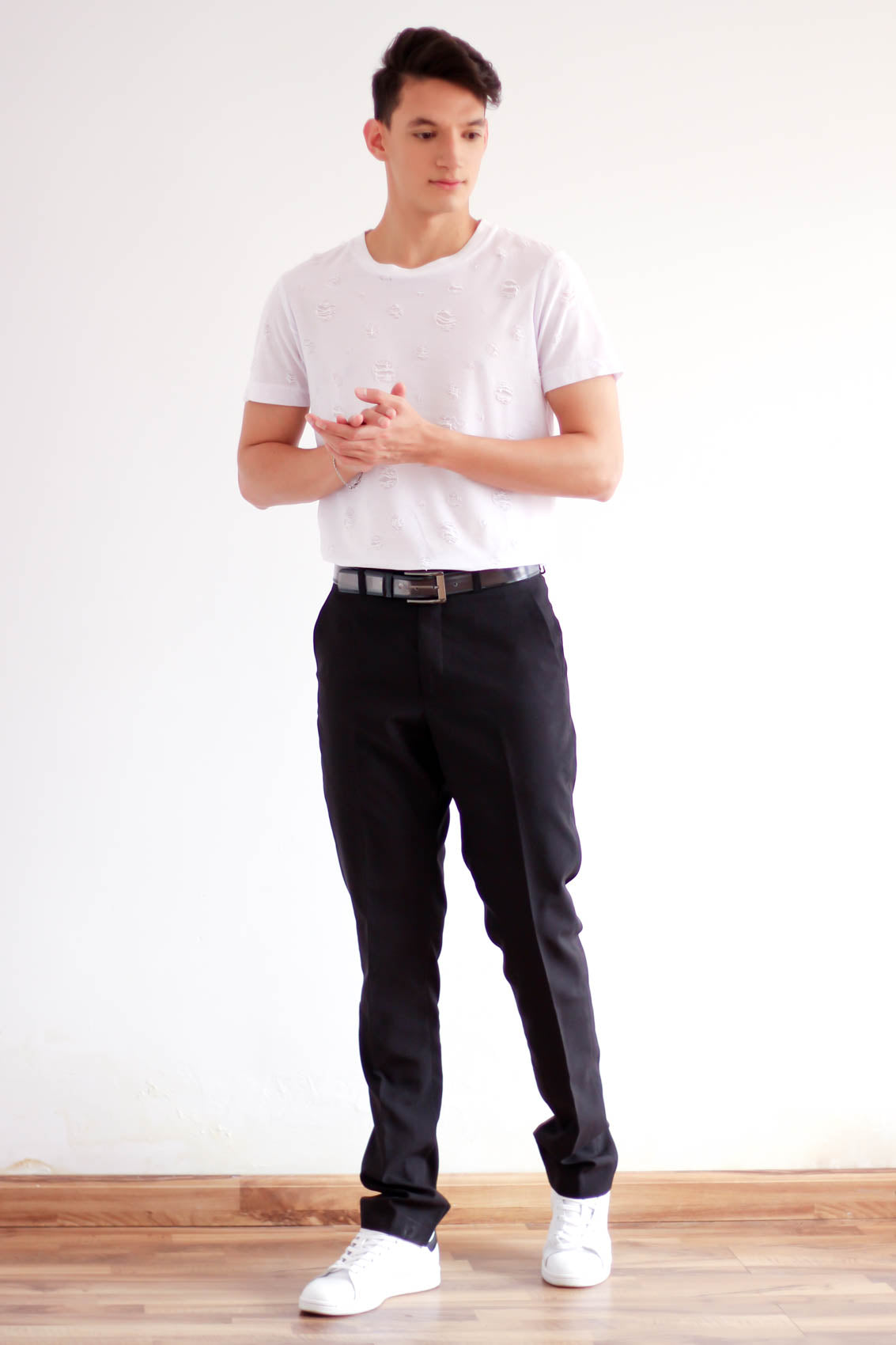 Cinturón trasparente