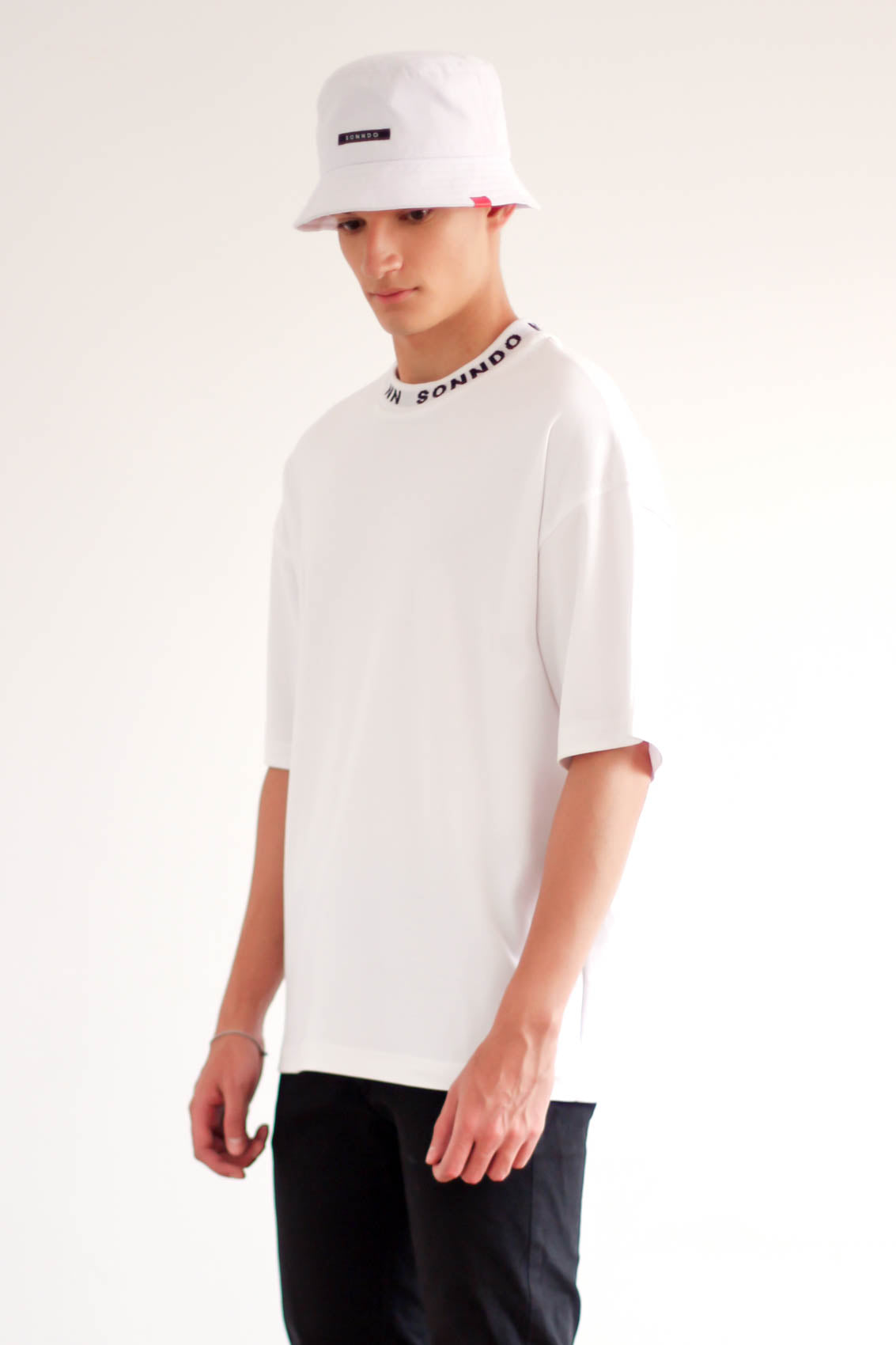 Camiseta oversize blanco
