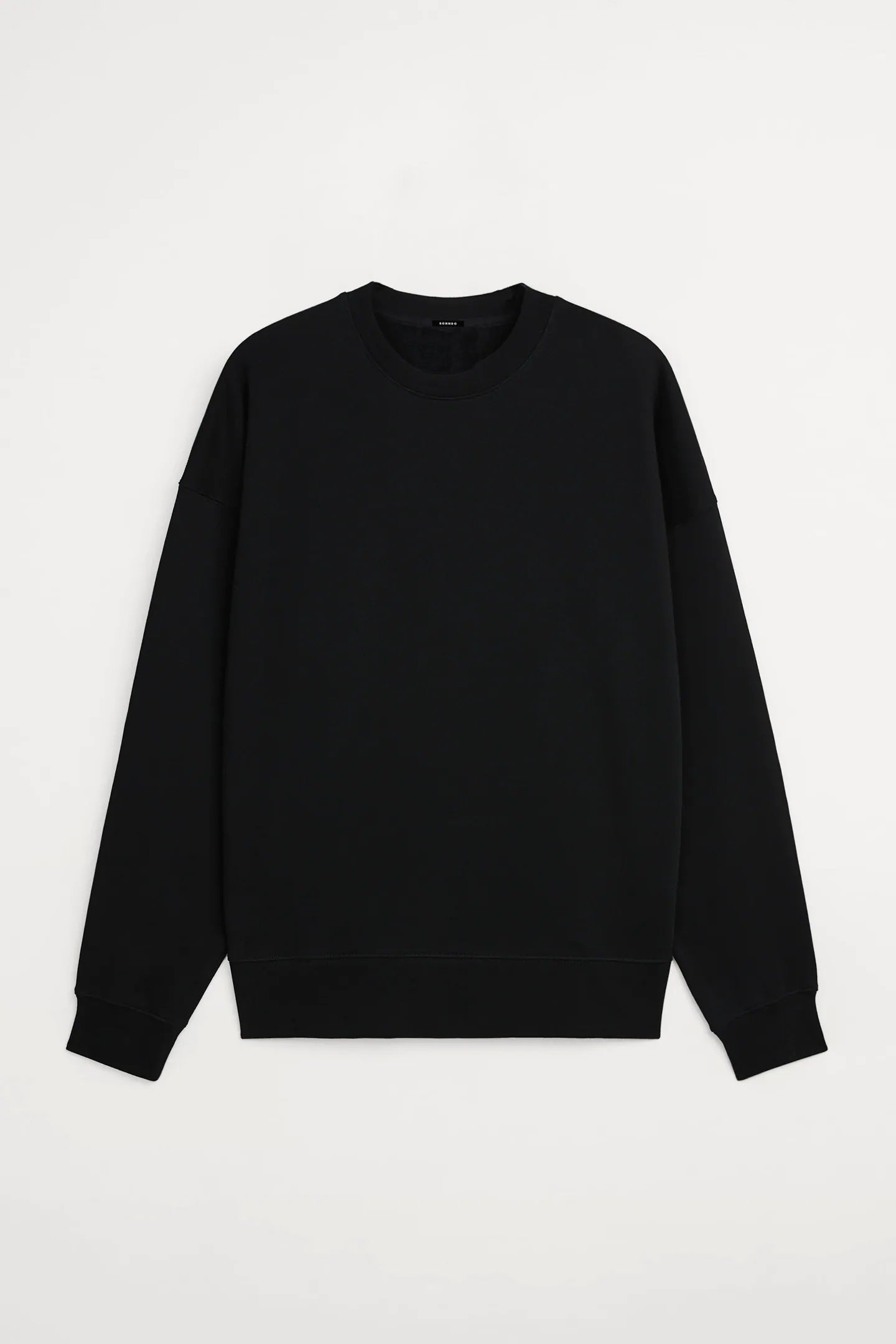 Sudadera básica negra