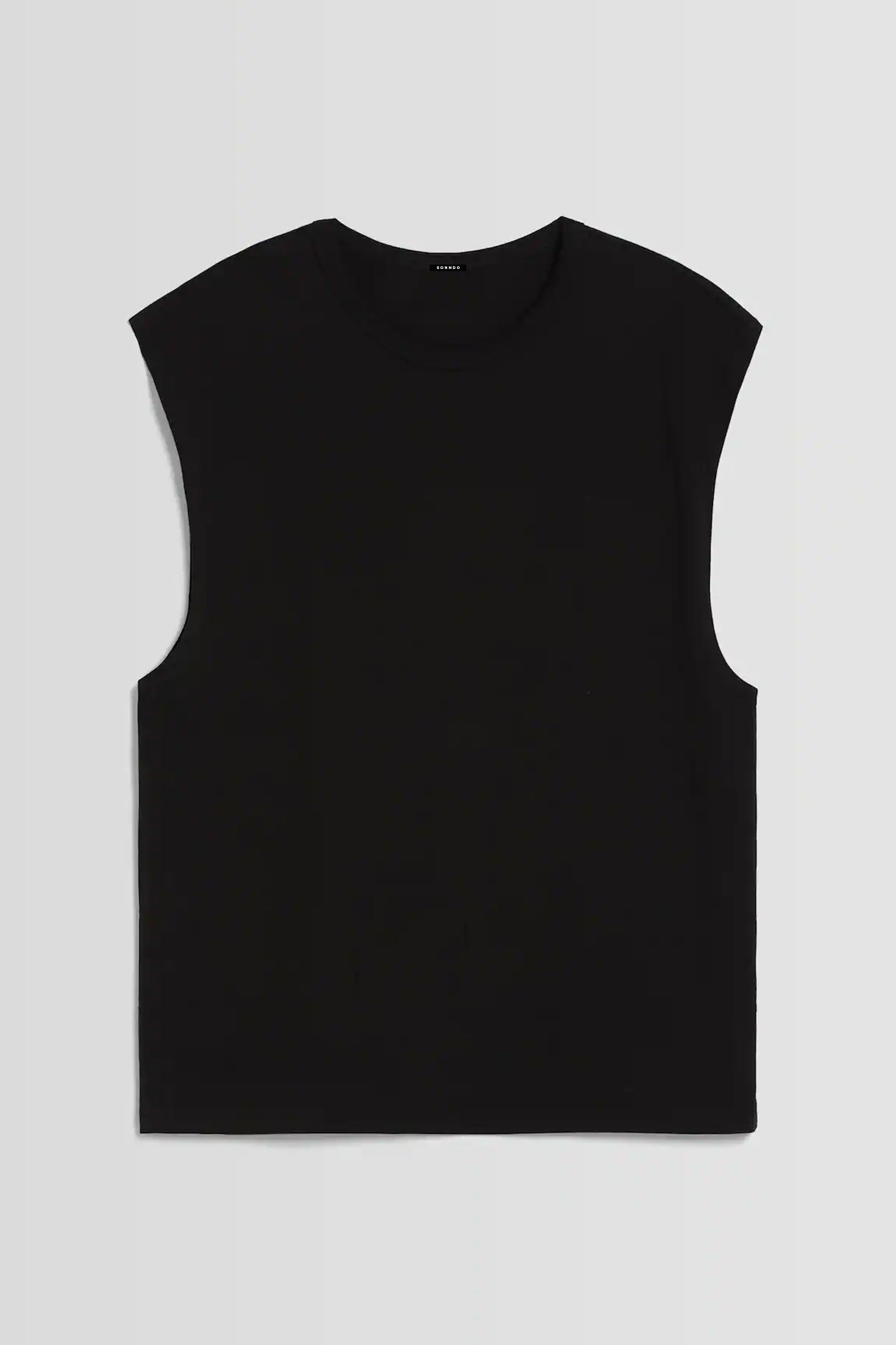 Camiseta oversize sin mangas