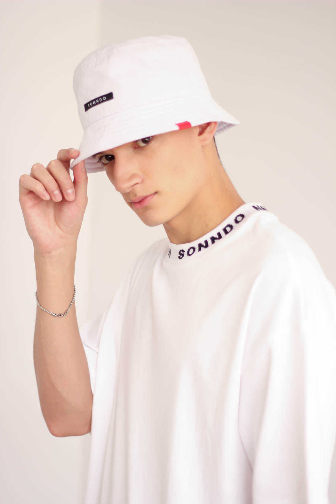 Camiseta oversize blanco